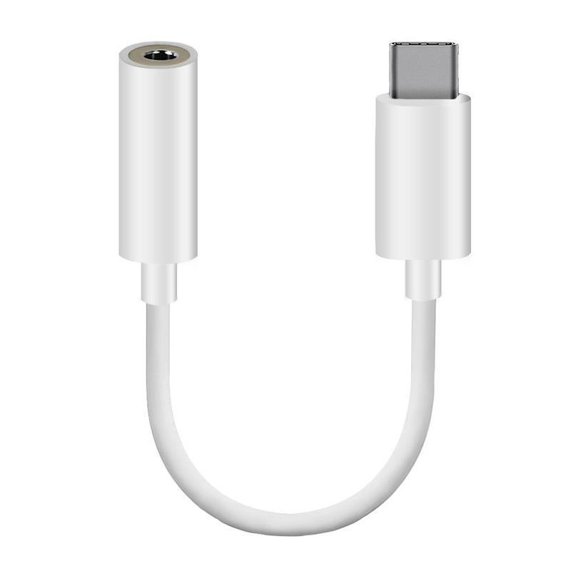 C type handsfree connector to 3.5mm - Original type C headphone handfree converter - type C to 3.5mm jack adapter for headphone with Aux cable - Headphone jack adapter type c - Handfree jack USB type c - Headphone 3.5mm Converter for type C